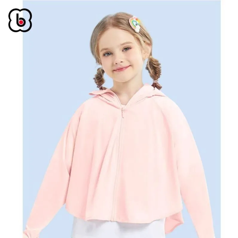 Ảnh Áo chống nắng cho bé BabyloveGO áo choàng chống nắng cánh dơi vải Ice Text thông hơi làm mát tức thì chống tia UV 2