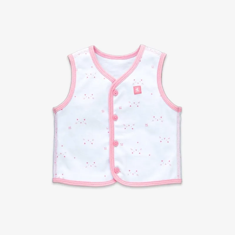 Ảnh Áo Gile 2 Lớp MIOMIO ( Form Ôm, Mom Muốn Rộng Tăng Thêm 1 Size),  Dành Cho Bé Trai, Bé Gái (size từ 0-24 tháng) 3