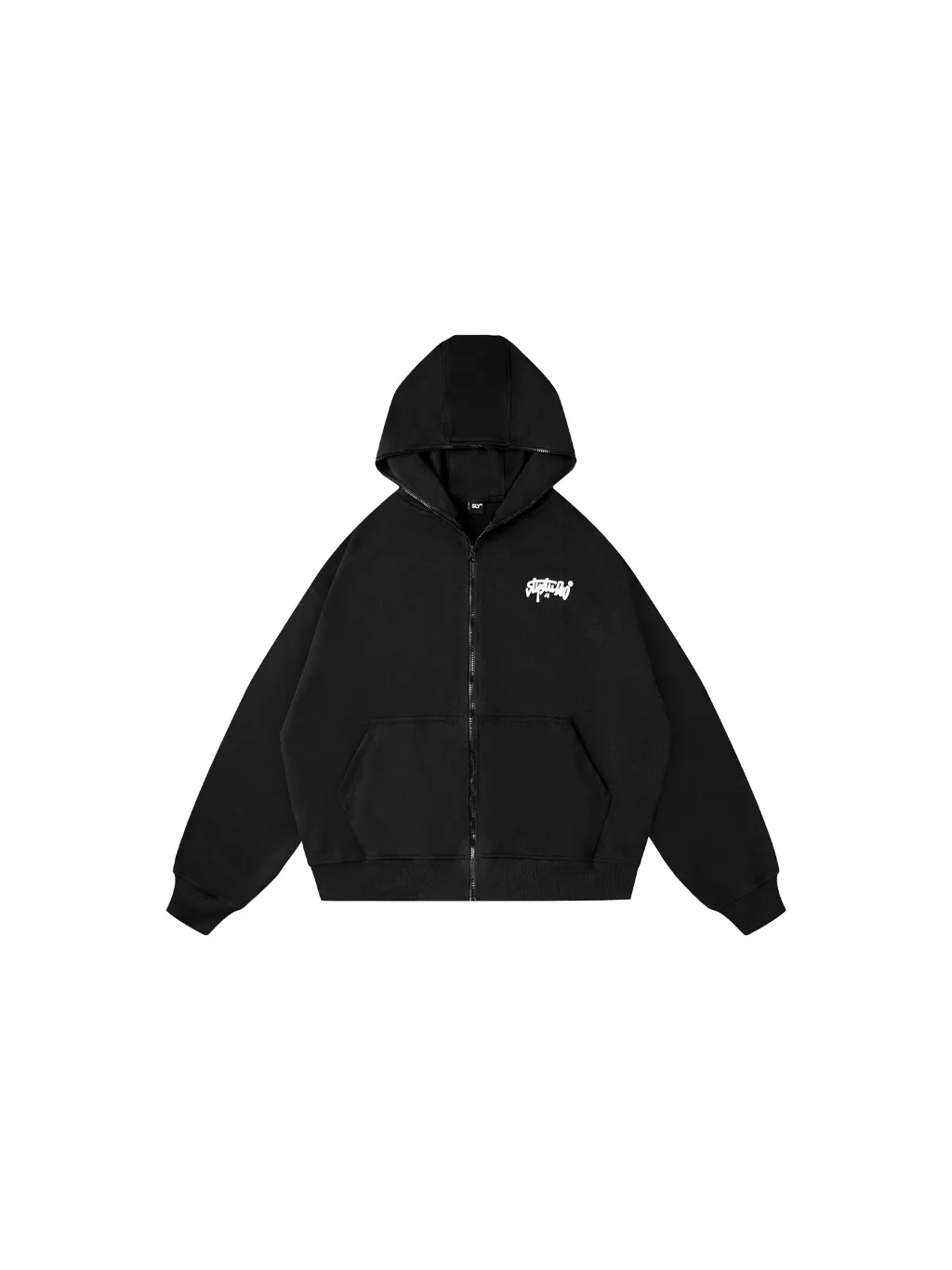 Ảnh Áo Hoodie Fullzip SLY Solid màu đen 1
