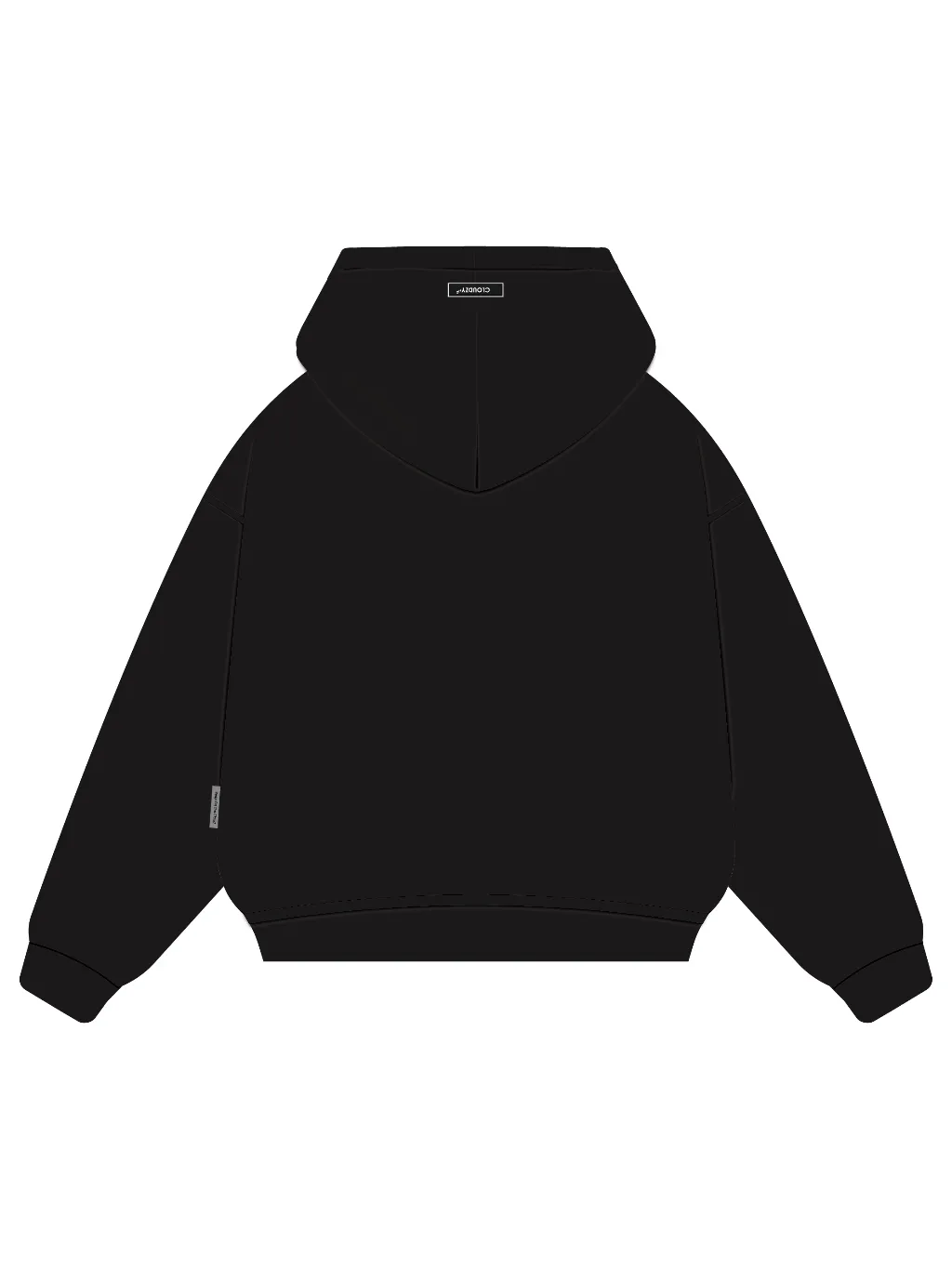 Ảnh Áo hoodie zip boxy nam local brand Cloudzy hoodie nỉ bông nữ unisex form rộng basic mũ siêu to CLOSE 2