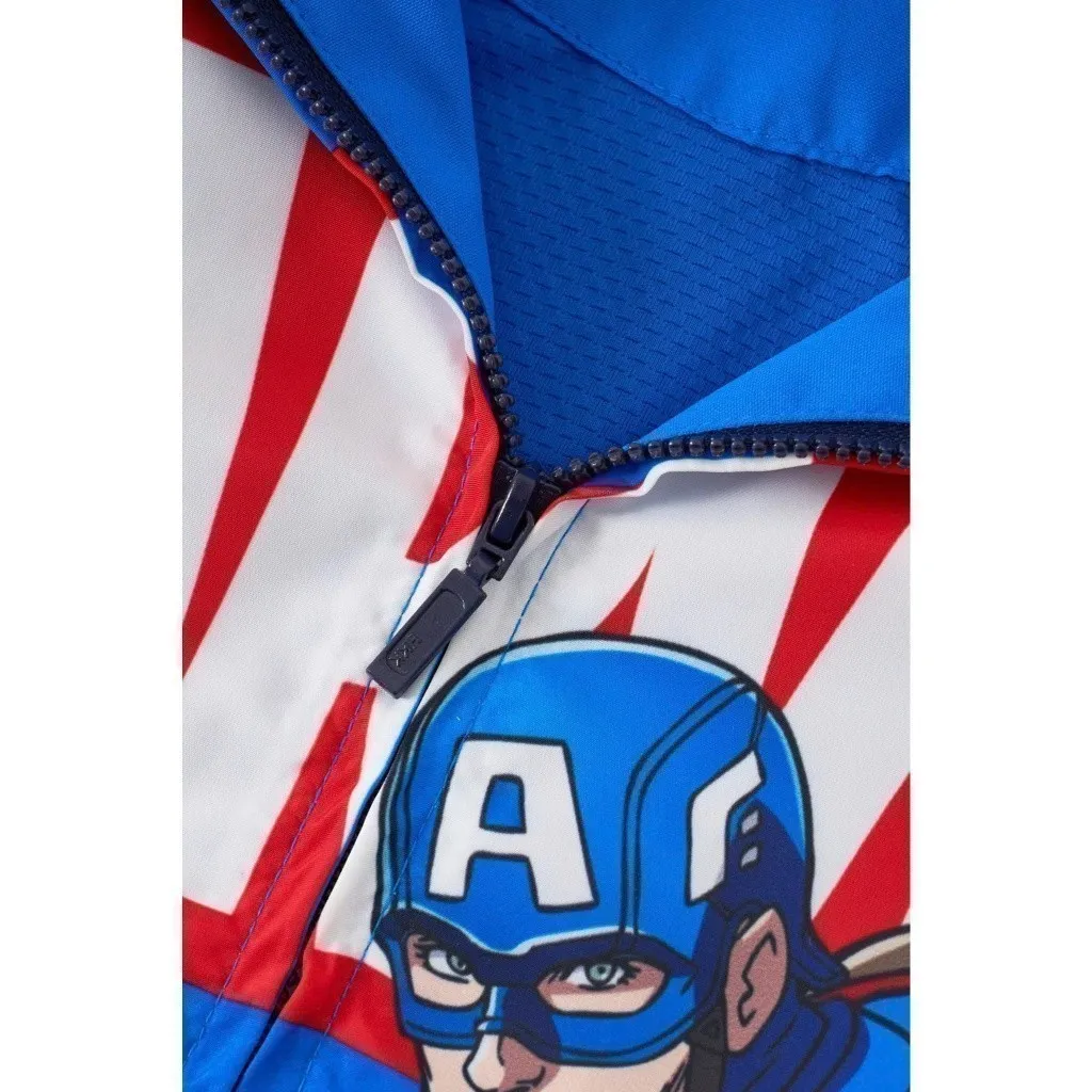 Ảnh Áo khoác bé trai Rabity in hình Captain America bản quyền Disney 522.004 4