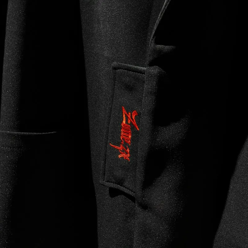 Ảnh Áo khoác Blazer Unisex đen form rộng Zune.zx, SIGNATURE BLAZER 2