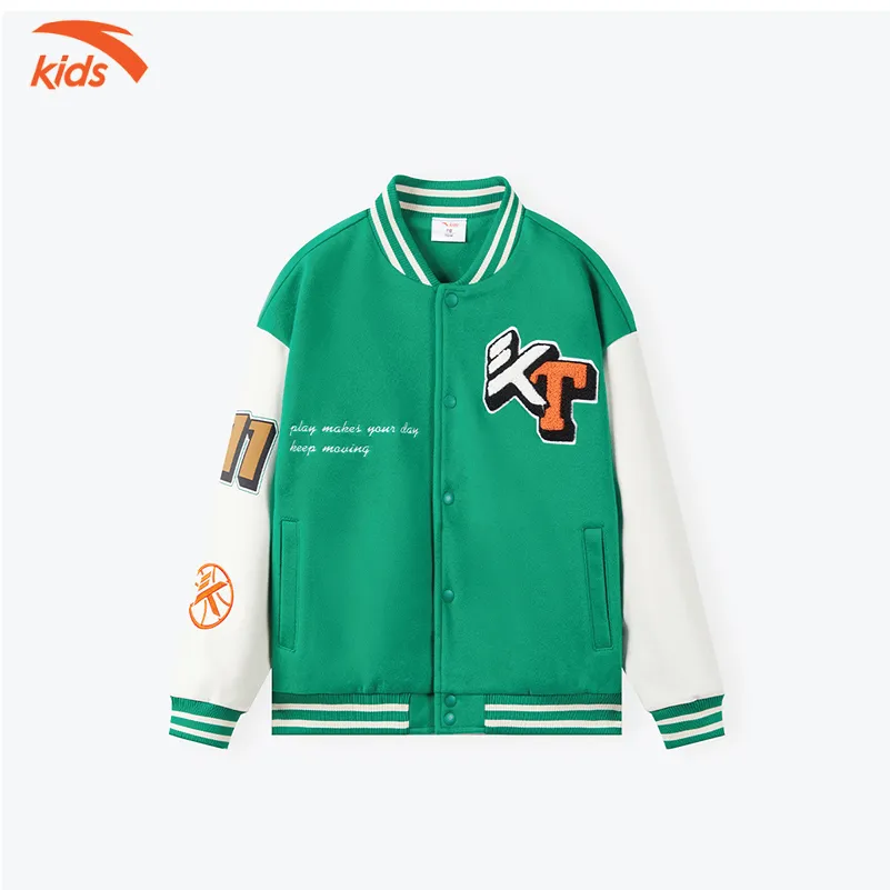 Ảnh Áo khoác bomber bé trai Basketball-KT Anta Kids W352349717 2