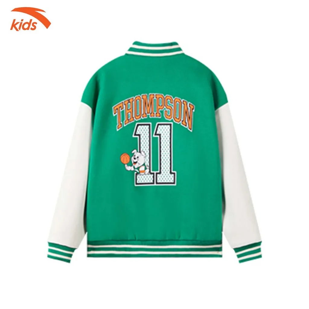 Ảnh Áo khoác bomber bé trai Basketball-KT Anta Kids W352349717 3