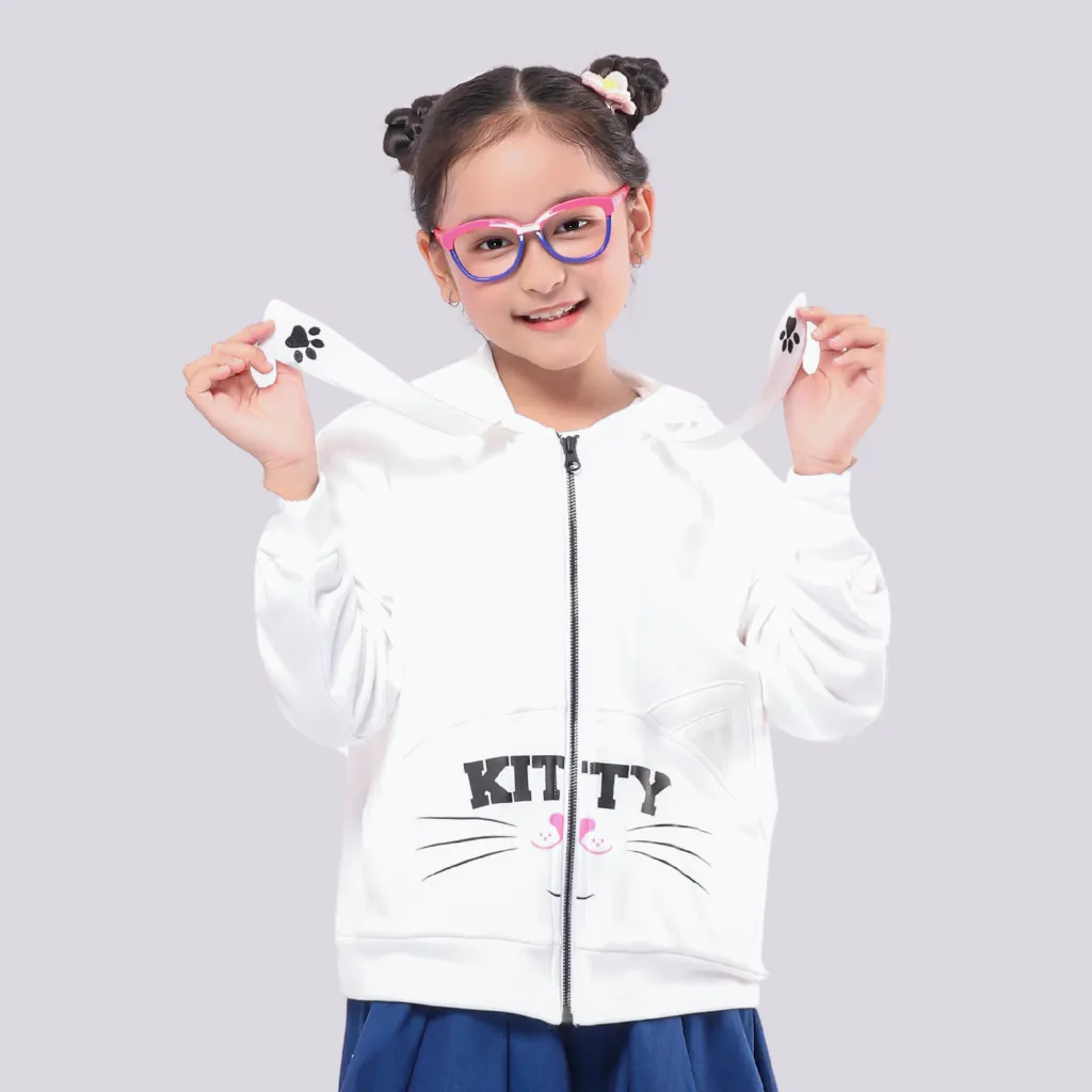 Ảnh Áo khoác cho bé gái YF từ 22-55 KG, chất vải 100% cotton mềm mát khi mặc TAX024-3 2