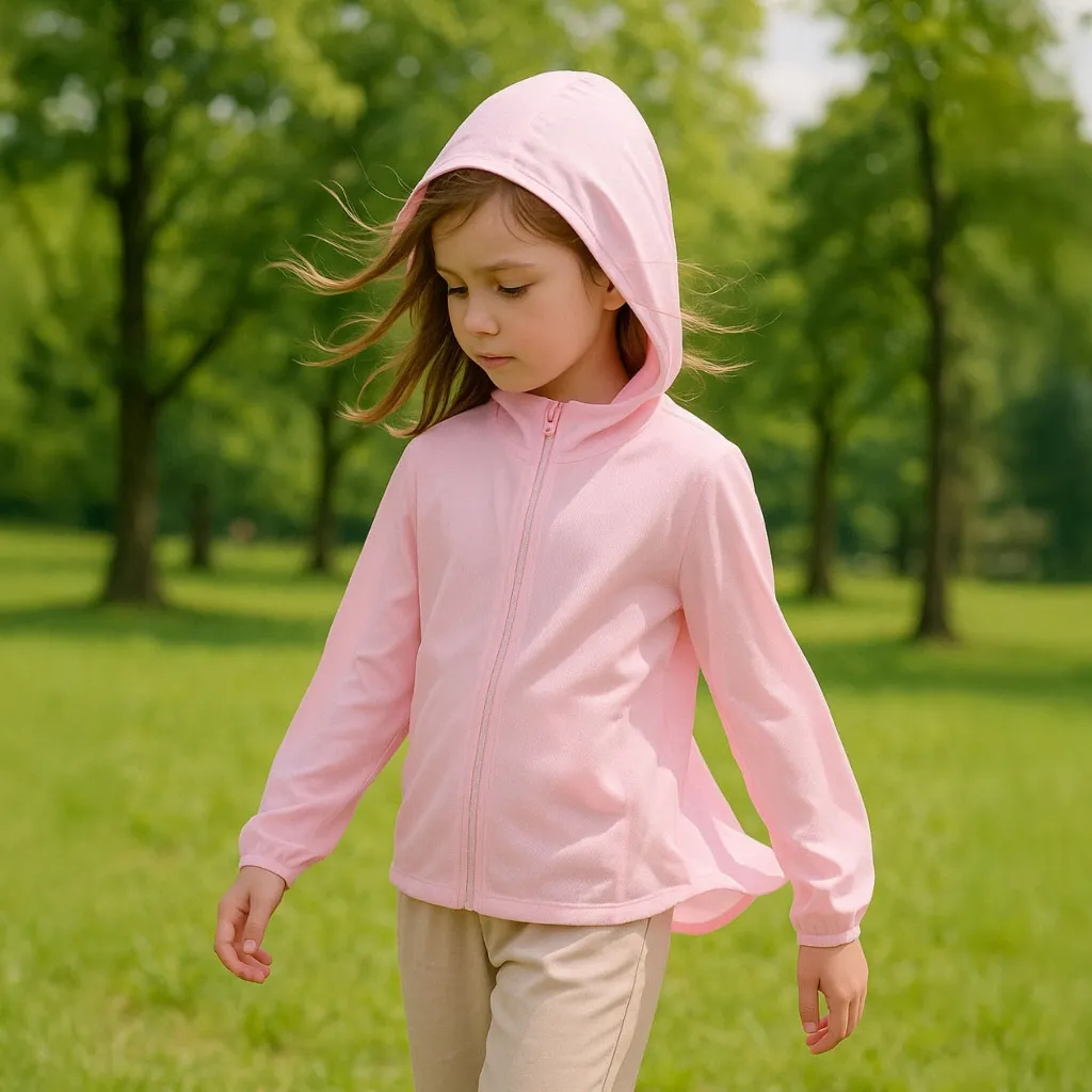 Ảnh Áo khoác chống nắng cho trẻ em 27Kids thông hơi cản UV 99% UPF50+ cho trẻ em từ 4-12 tuổi ULCO1 2