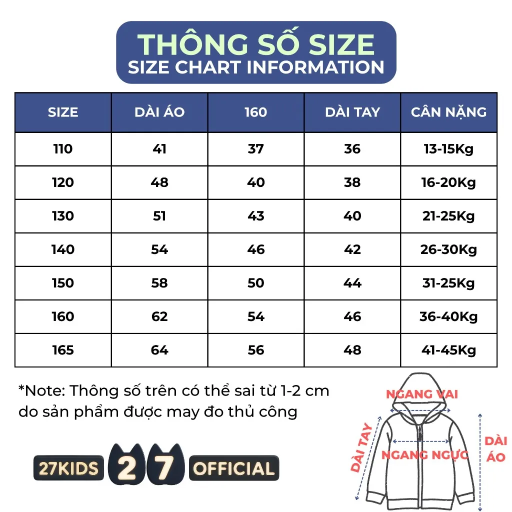 Ảnh Áo khoác chống nắng cho trẻ em 27Kids thông hơi cản UV 99% UPF50+ cho trẻ em từ 4-12 tuổi ULCO1 3