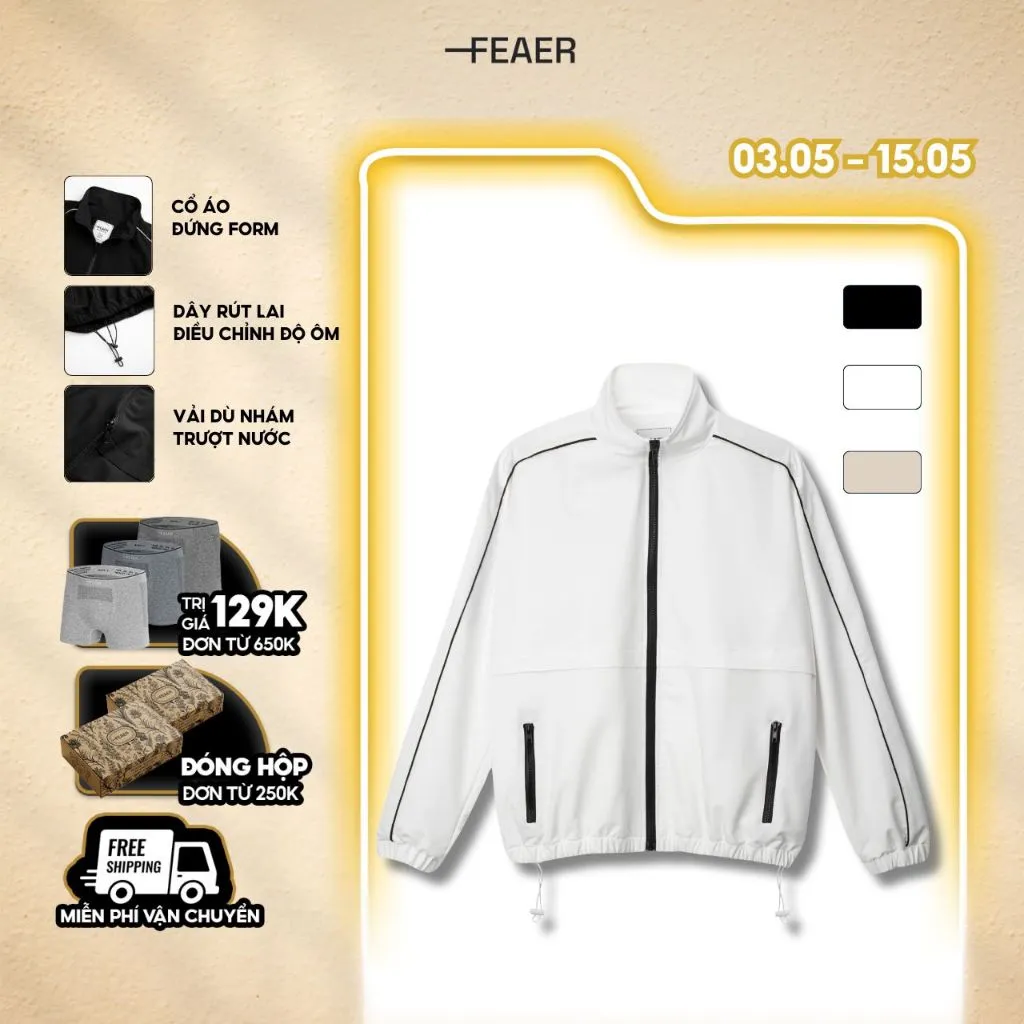 Ảnh Áo khoác dù Hàn cao cấp WINDBREAKER năng động, trẻ trung - FEAER 1