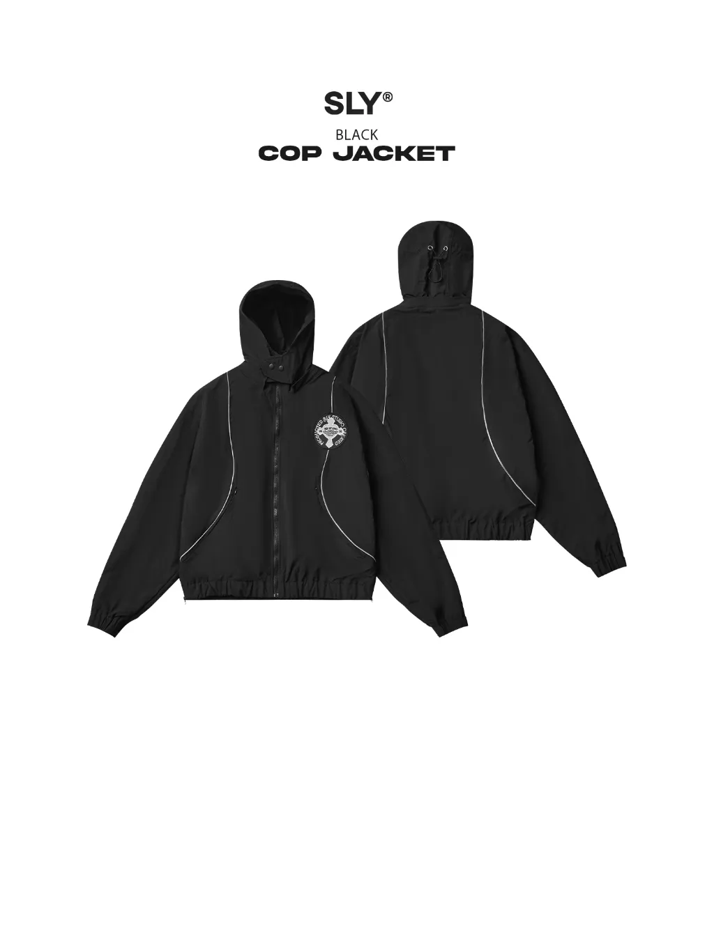 Ảnh Áo khoác dù SLY COPJACKET màu đen 1