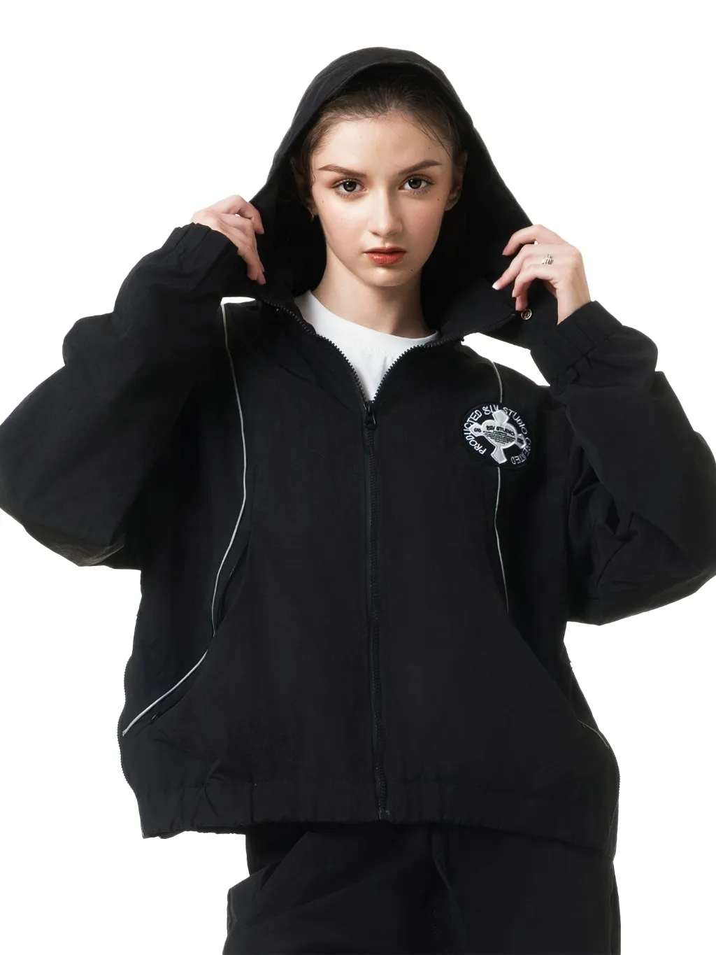 Ảnh Áo khoác dù SLY COPJACKET màu đen 4