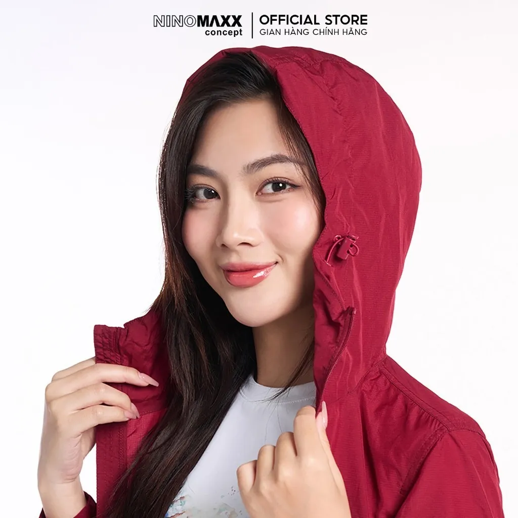 Ảnh Áo Khoác Dù Unisex Nam Nữ Áo Trượt Nước Chống Nắng Siêu Nhẹ Ninomaxx 1811100 2