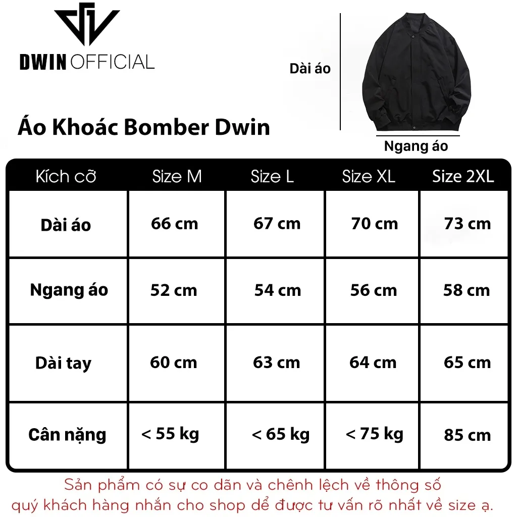 Đánh Giá Áo Khoác Gió DWIN Local Brand Bomber Unisex Chống Nước, Không Nhăn