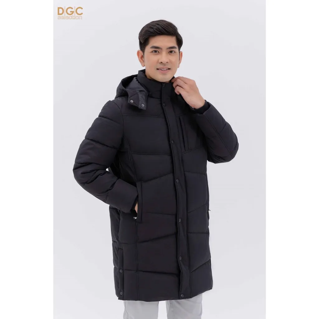 Ảnh Áo khoác nam 3 lớp dáng dài DGCs - chống thấm nước, chống bụi bẩn, cản gió - WAJKBC16M 2