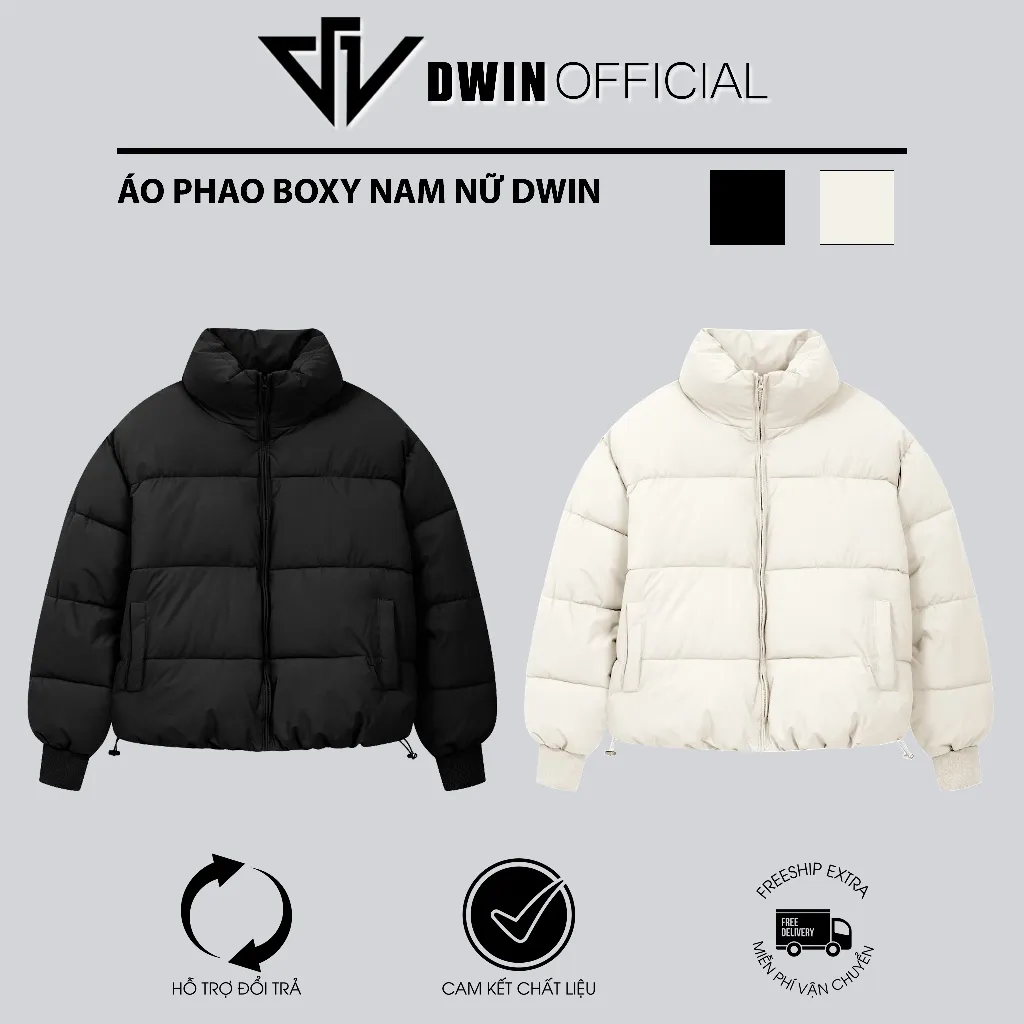 Đánh Giá Áo Khoác Phao Boxy DWIN Unisex: Ấm Áp & Phong Cách Mùa Đông 2024