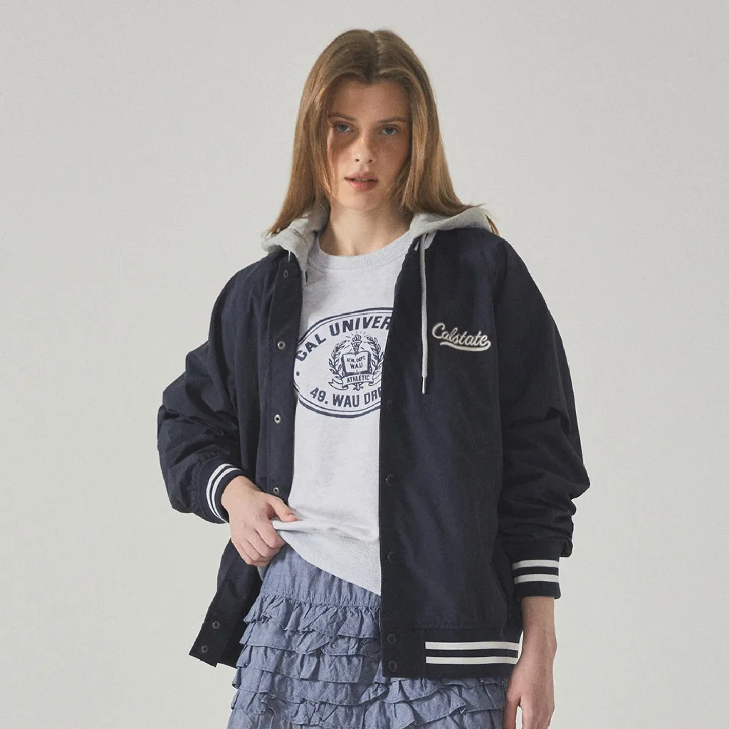 Ảnh Áo Khoác WHO.A.U Hood Varsity Jumper_WHJKF2314U 1