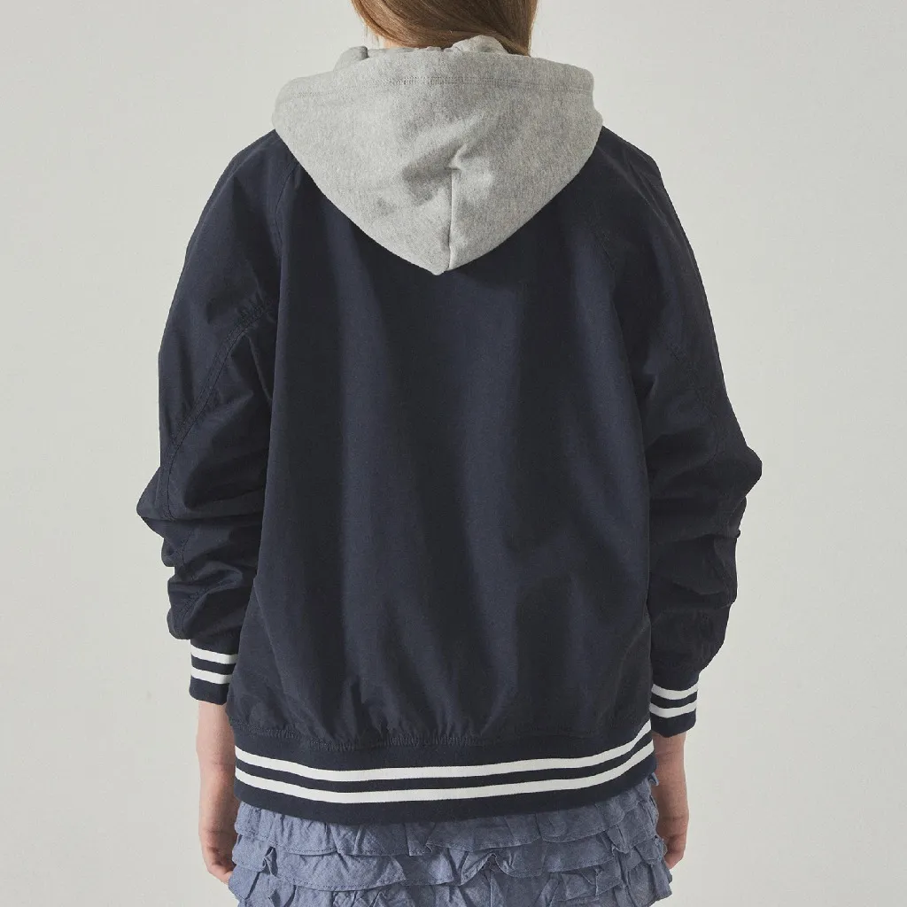 Ảnh Áo Khoác WHO.A.U Hood Varsity Jumper_WHJKF2314U 4