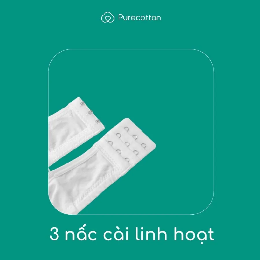 Ảnh Áo lá bé gái Purecotton chất liệu cotton cao cấp kiểu dáng cài khuy có đệm PC119 3