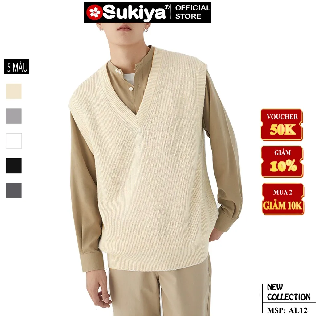 Ảnh Áo Len Nam GhiLe SUKIYA Cộc Tay Chất Len Lông Cừu Mềm Mịn Đủ Size Mẫu Mới Nhất 2024 AL43 3