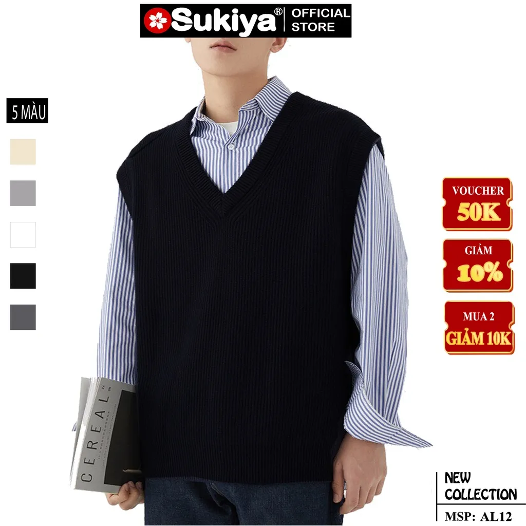 Ảnh Áo Len Nam GhiLe SUKIYA Cộc Tay Chất Len Lông Cừu Mềm Mịn Đủ Size Mẫu Mới Nhất 2024 AL43 4