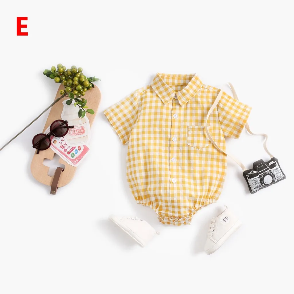 Ảnh Áo liền quần cotton Sanlutoz phong cách mùa hè cho bé trai 3