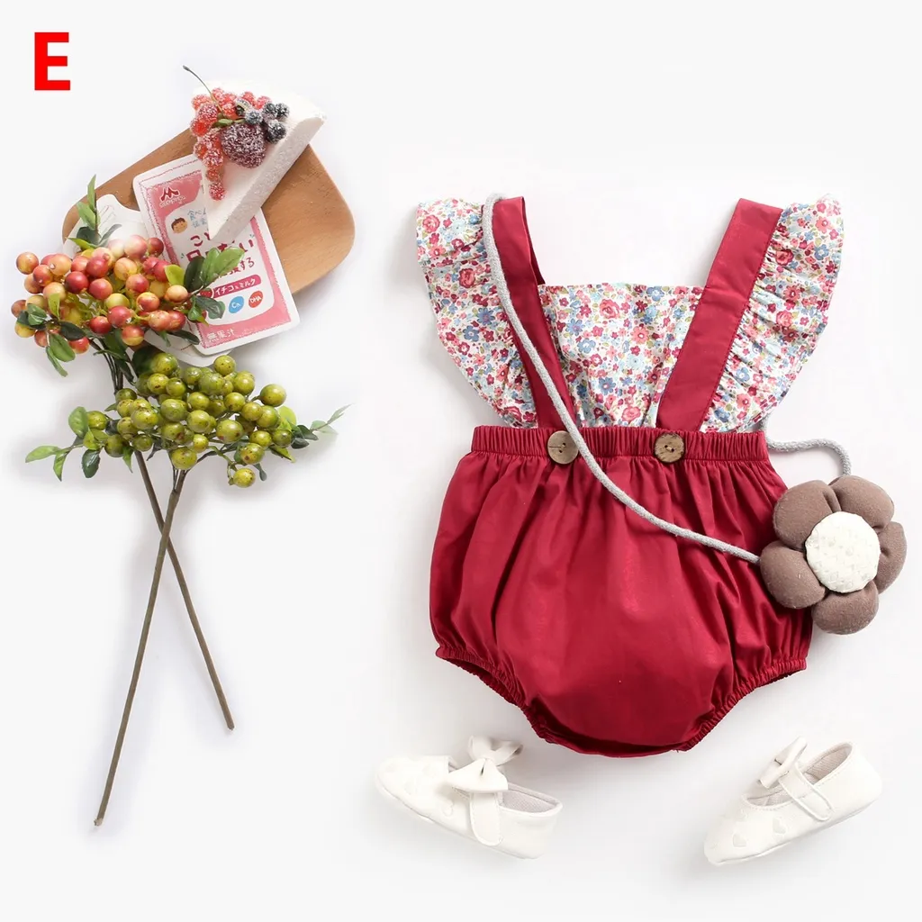 Ảnh Áo liền quần Sanlutoz vải cotton cho bé mặc vào ngày hè 4