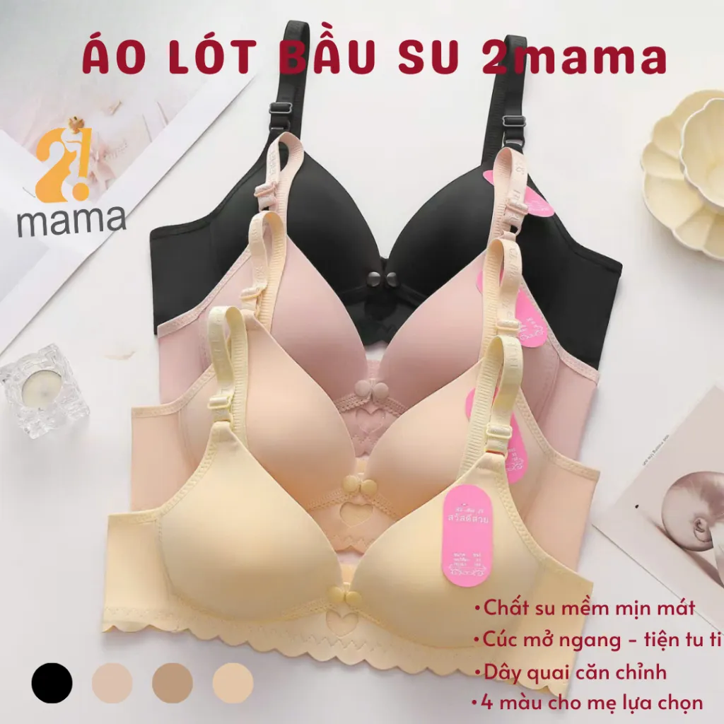 Đánh Giá Áo Lót Bầu Su 2mama Cao Cấp: Thoải Mái, Tiện Lợi Cho Mẹ Bỉm Sữa