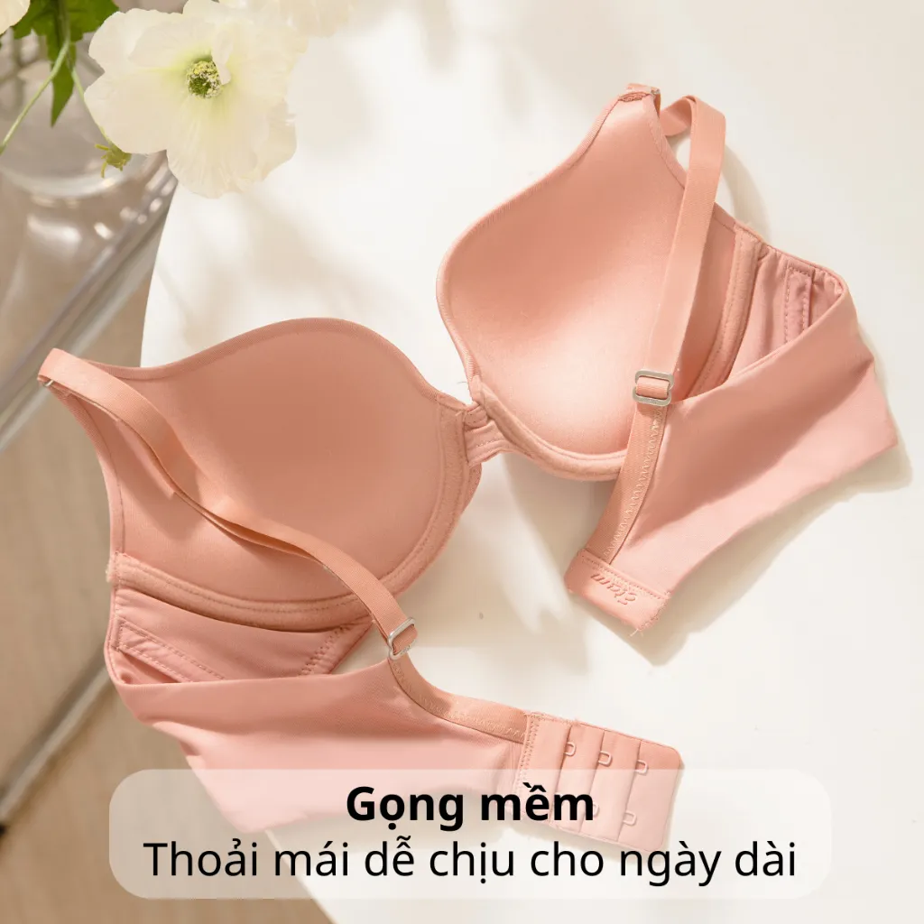 Ảnh Áo lót có gọng trơn basic đệm mỏng 1cm Venus Charm Etam 0110 4