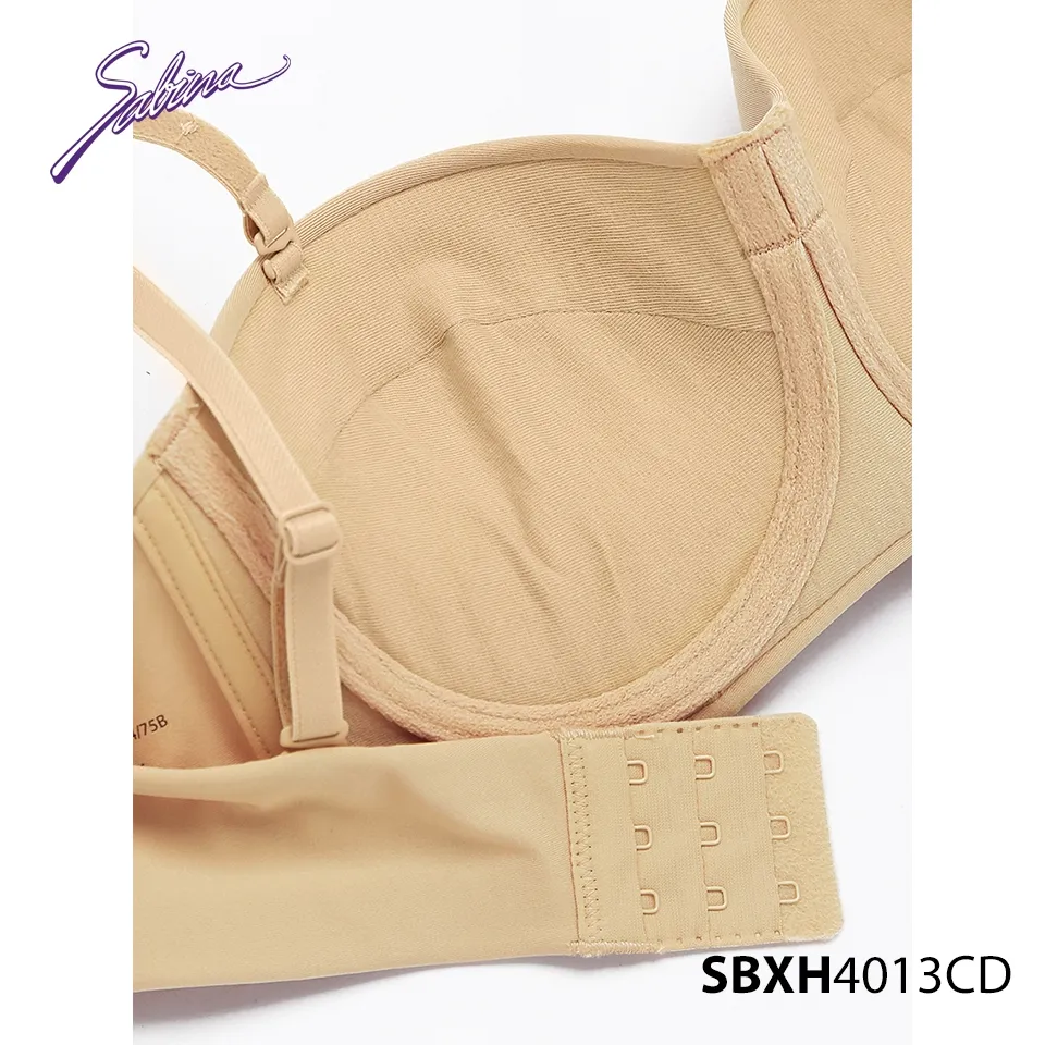 Ảnh Áo Lót Cúp Ngang Mút Vừa Có Gọng Màu Trơn Doomm Soft Doomm Body Bra By Sabina NBH23004 (TƯƠNG TỰ SBXH4013) 2