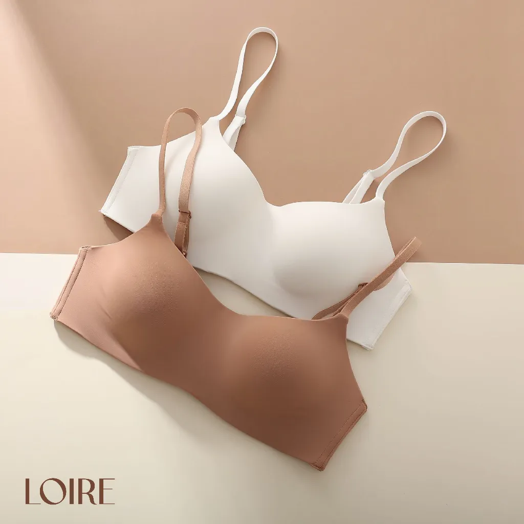 Ảnh Áo Lót Không Gọng Đệm Mỏng 0,5cm Mềm Mát Loirechic BRDE136 4