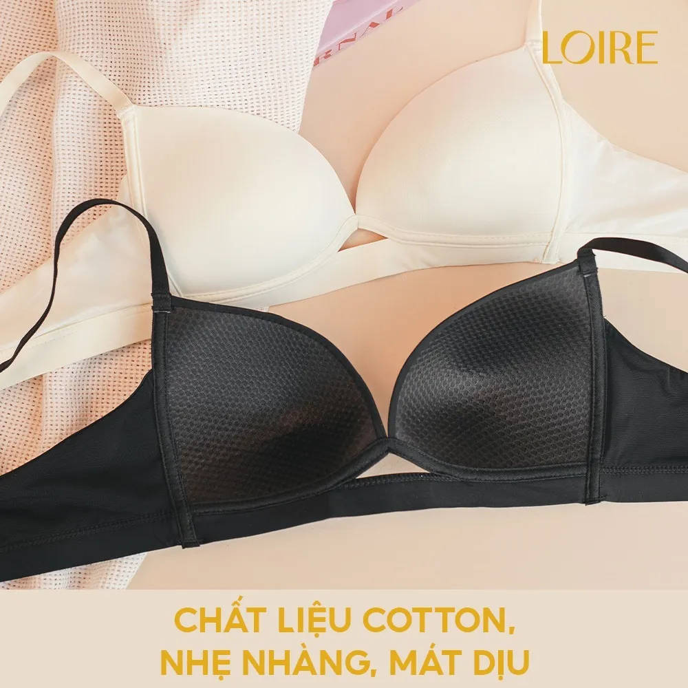 Ảnh Áo Lót Không Gọng Đệm Mỏng 0.5cm Mặc Hằng Ngày Tạo Cảm Giác Nhẹ Nhàng Dễ Thở Như Không Loirechic BRTS105 3