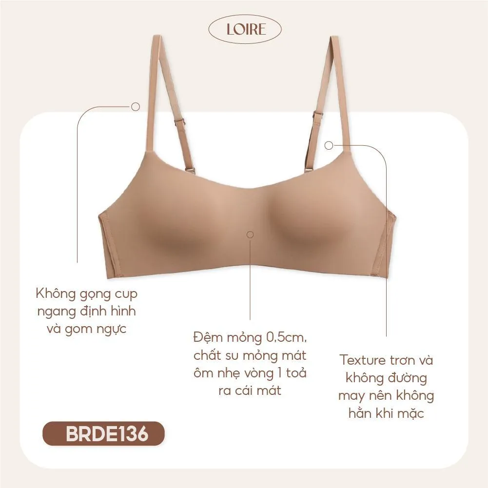 Ảnh Áo Lót Không Gọng Đệm Mỏng Loirechic BRDE136 1