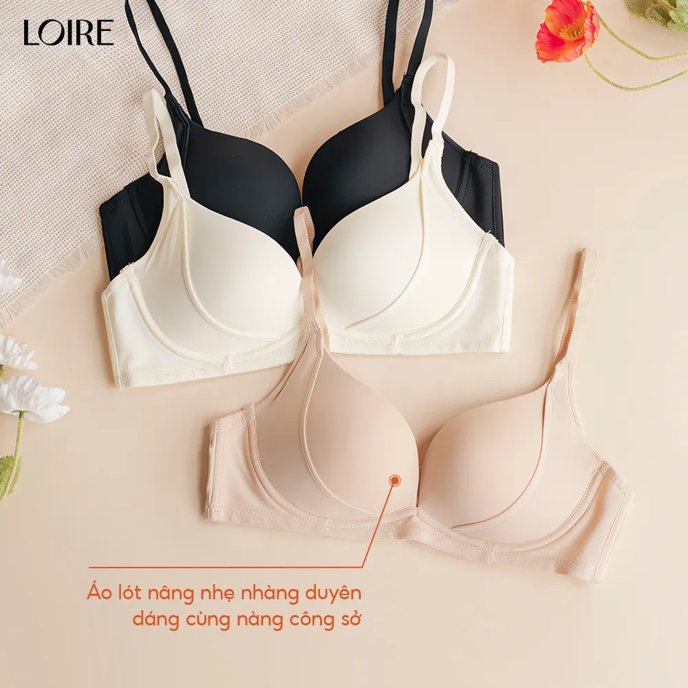 Ảnh Áo Lót Không Gọng Đệm Mỏng Mềm Gom Ngực Tự Nhiên Loirechic AL250301 1