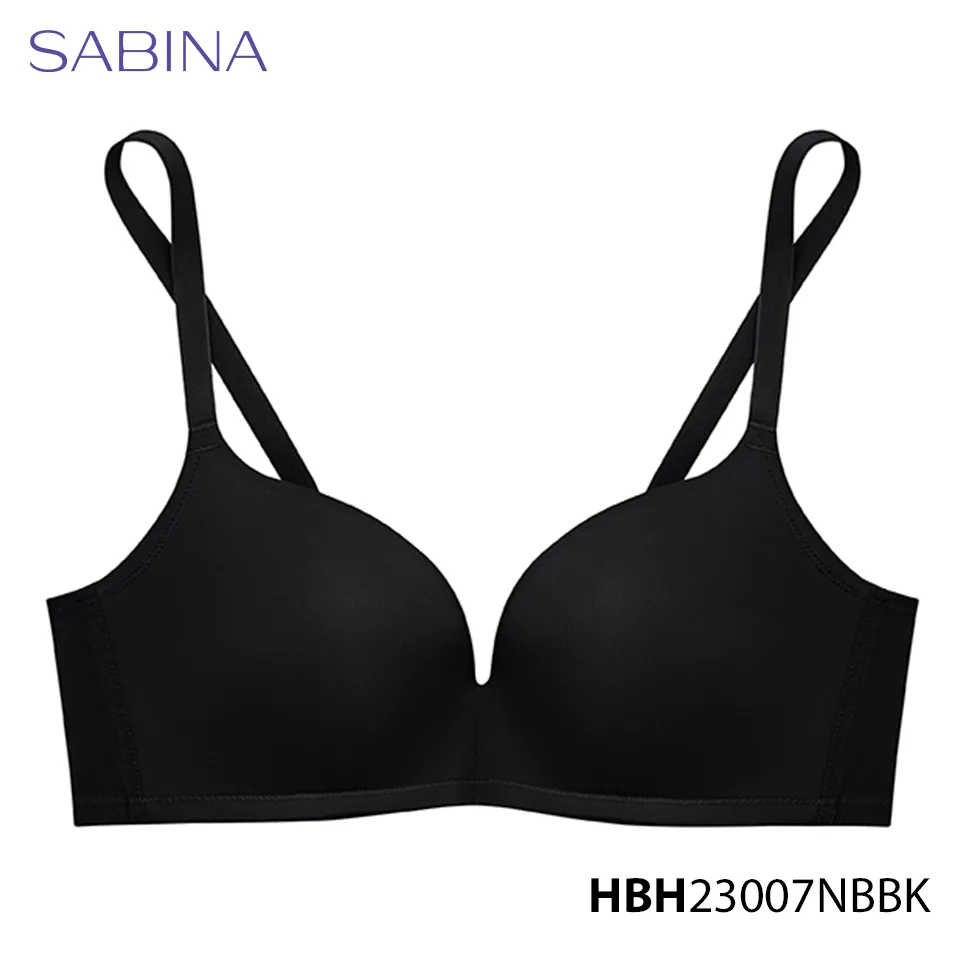 Ảnh Áo Lót Không Gọng Mút Dày Vừa Nâng Ngực Màu Trơn Habpy Lady By Sabina HBH23007 (Tương tự HBXLP0005) 1