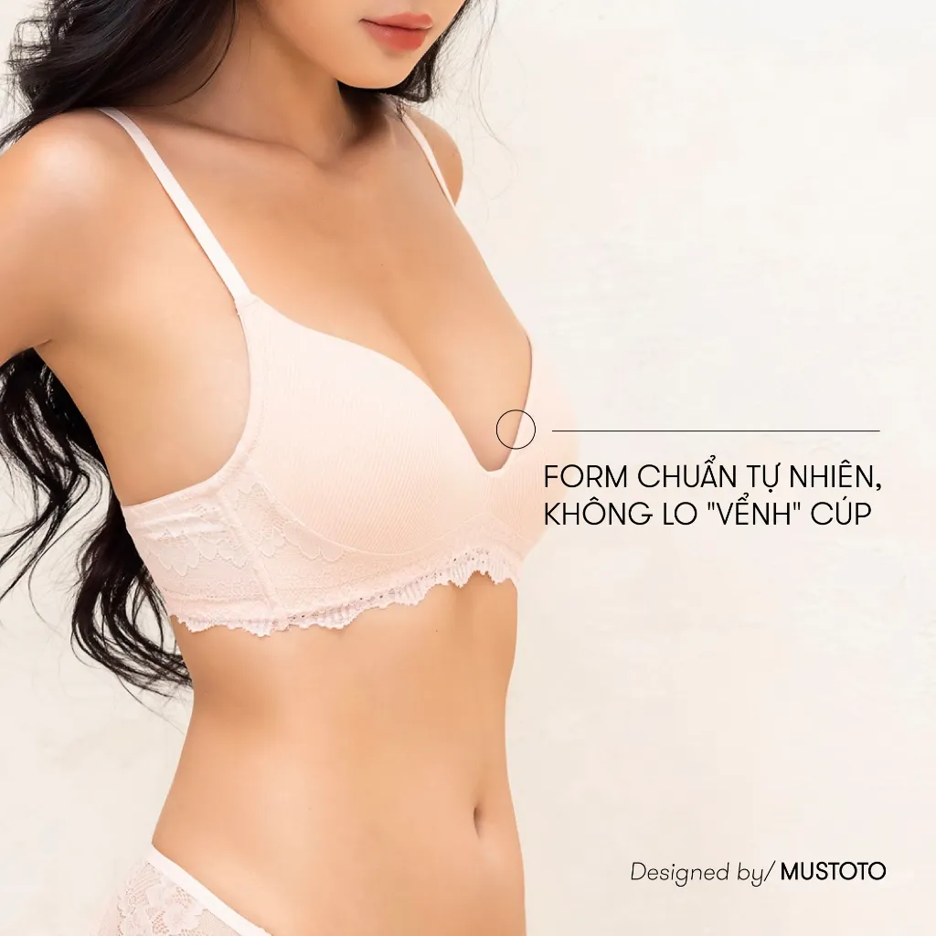 Ảnh Áo Lót Mustoto Bra Mỏng Mịn Không Gọng (MA70) 2
