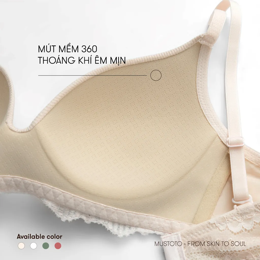 Ảnh Áo Lót Mustoto Bra Mỏng Mịn Không Gọng (MA70) 3