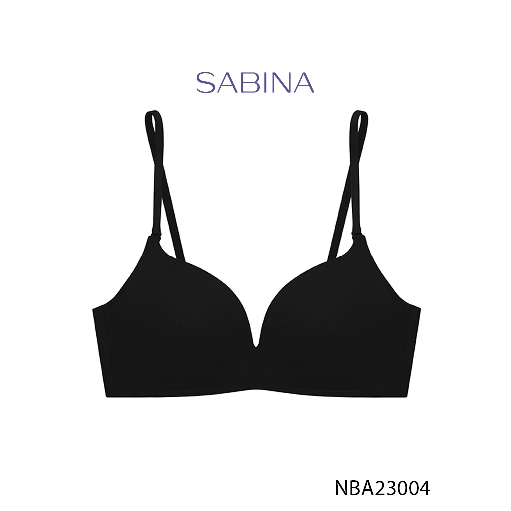Ảnh Áo Lót Mút Dày Nâng Ngực Không Gọng Màu Trơn Doom Doom Fashion By Sabina NBA23004 (TƯƠNG TỰ SBXA6000) 2