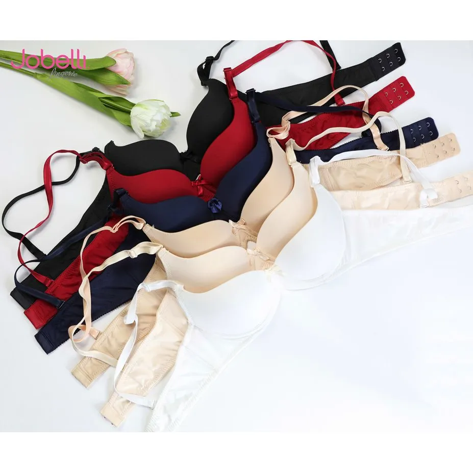 Ảnh Áo lót nữ trơn, cúp xéo, mút mỏng Jobelli A2323 1
