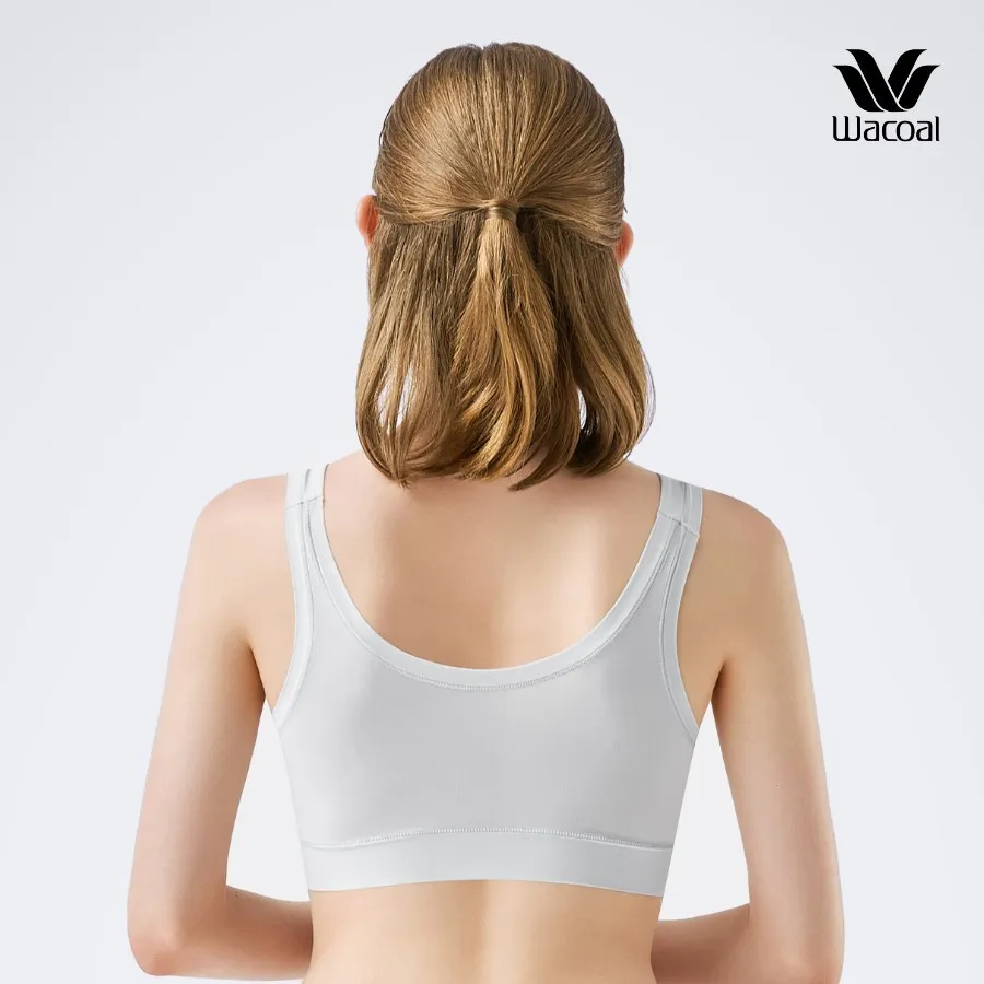 Ảnh Áo lót nữ Wacoal không gọng nâng ngực đệm mút có thể tháo rời, Áo bra 2 dây bản to - I22SFB220 2