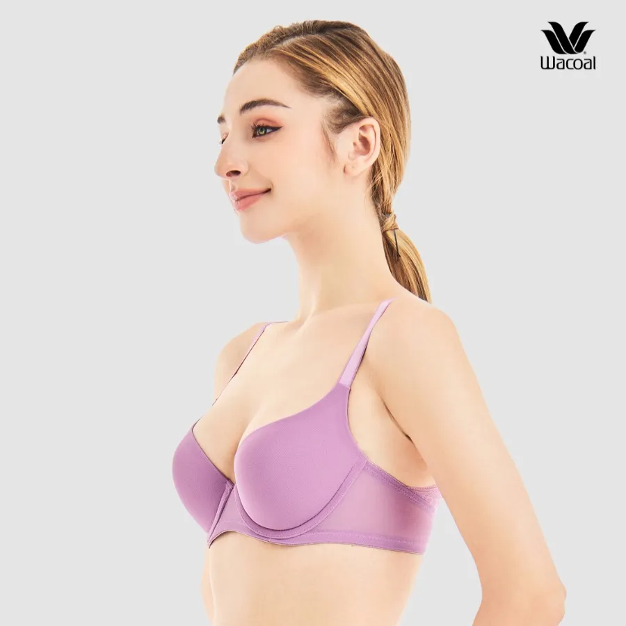 Ảnh Áo lót Wacoal có gọng, nâng nhẹ, cup 3/4, trơn, dây liền, không mút ILB4953 - LB4953 4