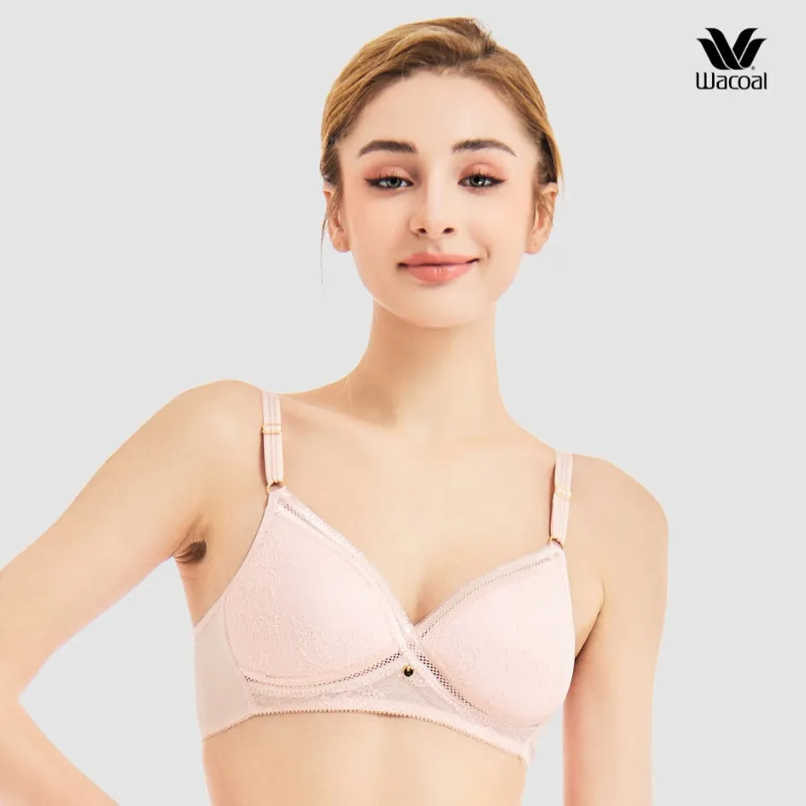 Ảnh Áo lót Wacoal Lecien I22SFB197 không gọng, form thoải mái, cup 3/4, ren, dây liền - 22SFB197 1