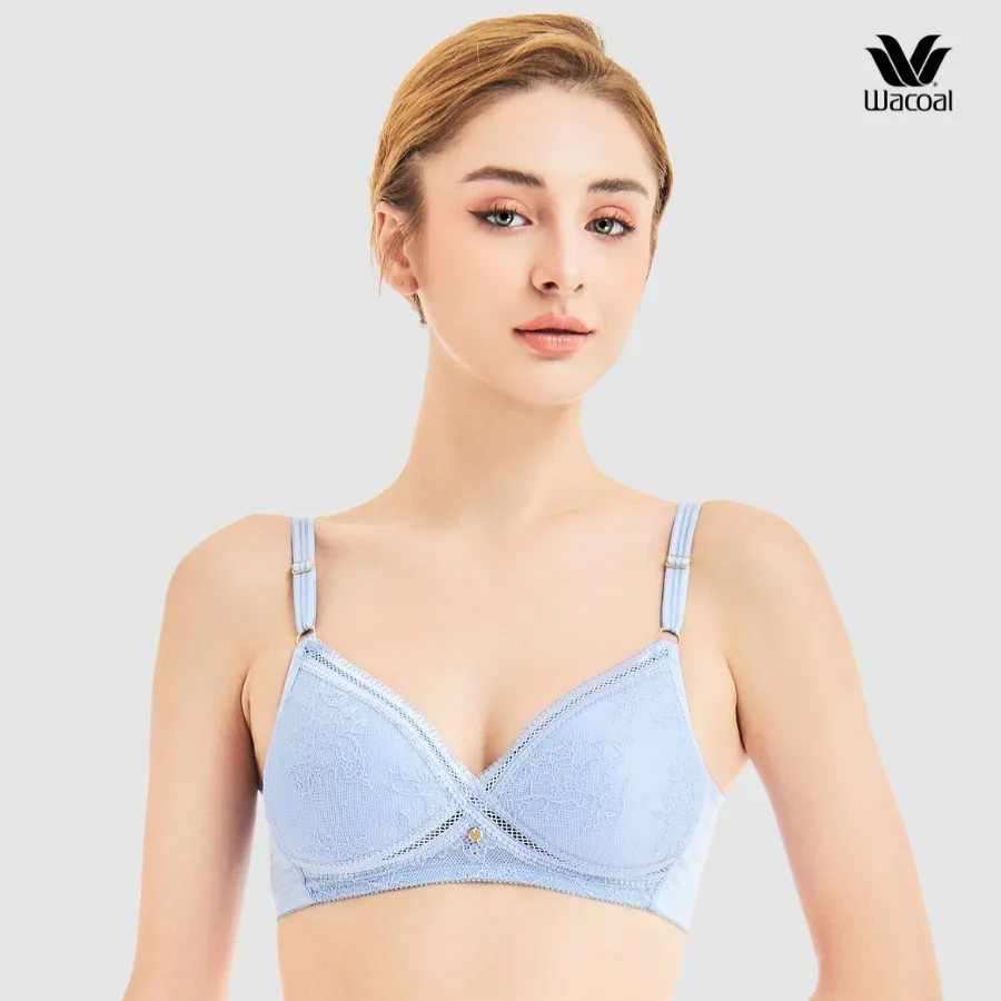 Ảnh Áo lót Wacoal Lecien I22SFB197 không gọng, form thoải mái, cup 3/4, ren, dây liền - 22SFB197 4