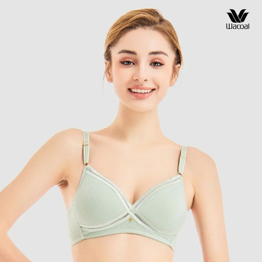 Ảnh Áo lót Wacoal Lecien I22SFB199 không gọng, form thoải mái, cup 3/4, ren, dây liền - 22SFB199 1