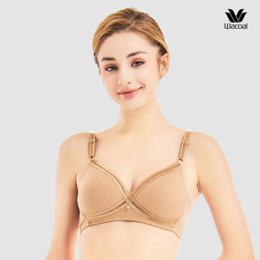 Ảnh Áo lót Wacoal Lecien I22SFB199 không gọng, form thoải mái, cup 3/4, ren, dây liền - 22SFB199 3