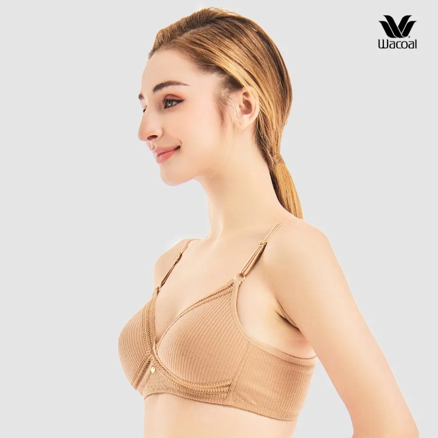 Ảnh Áo lót Wacoal Lecien I22SFB199 không gọng, form thoải mái, cup 3/4, ren, dây liền - 22SFB199 4