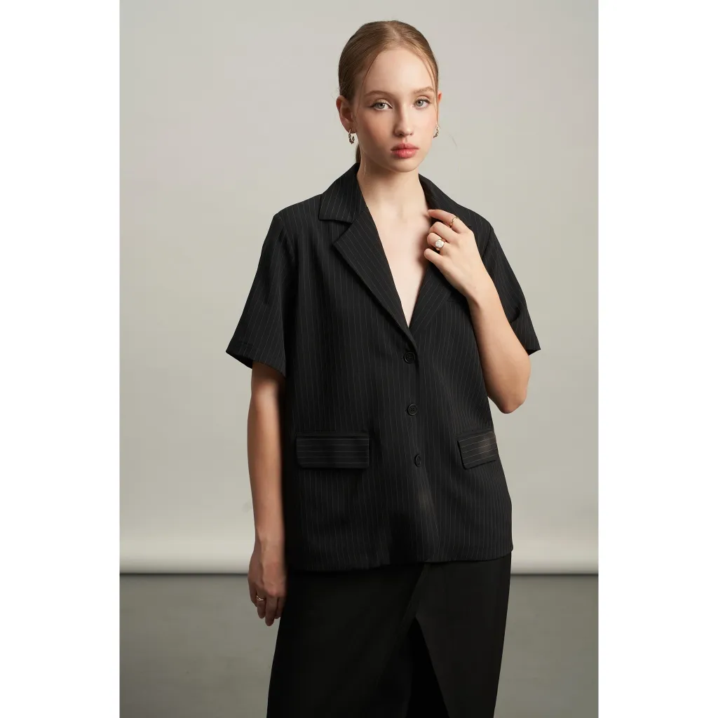 Ảnh Áo MARILYN blazer nữ tay ngắn KHÂU BY CQ 4