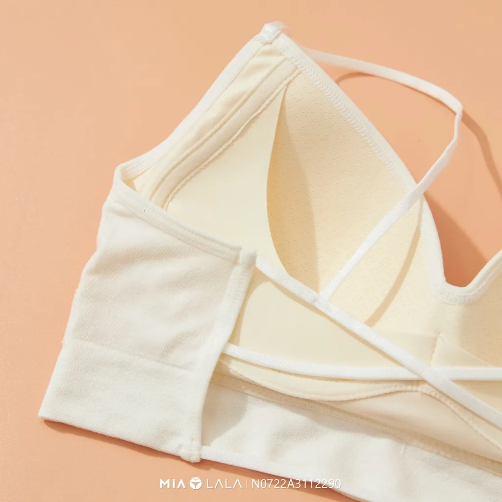 Ảnh Áo ngực Bralette cotton không gọng đệm mỏng 0.7cm MIALALA 2290 FA02082290 4