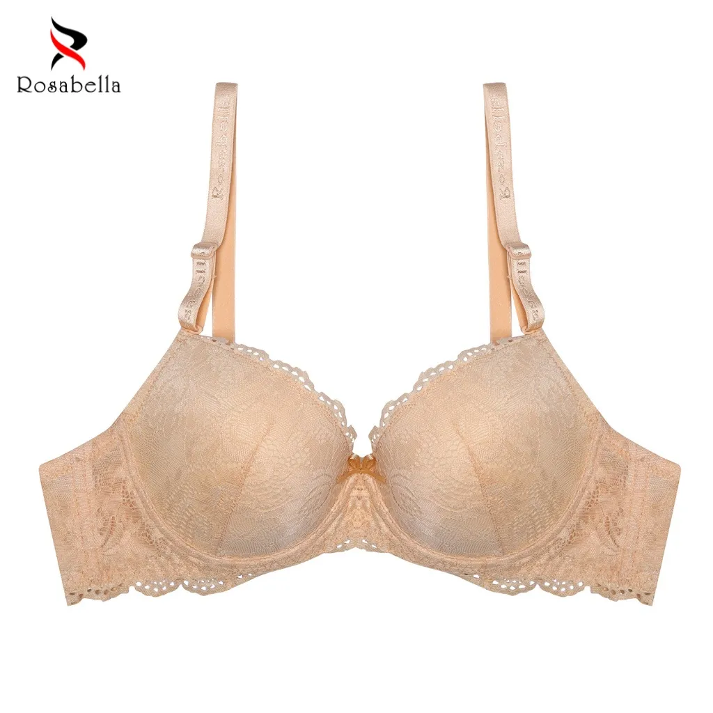 Ảnh Áo Ngực Có Gọng ROSABELLA Chất Vải Cao Cấp Lớp Mút Mỏng Mềm Mại Họa Tiết Phối Ren Nhẹ Nhàng RW44 2