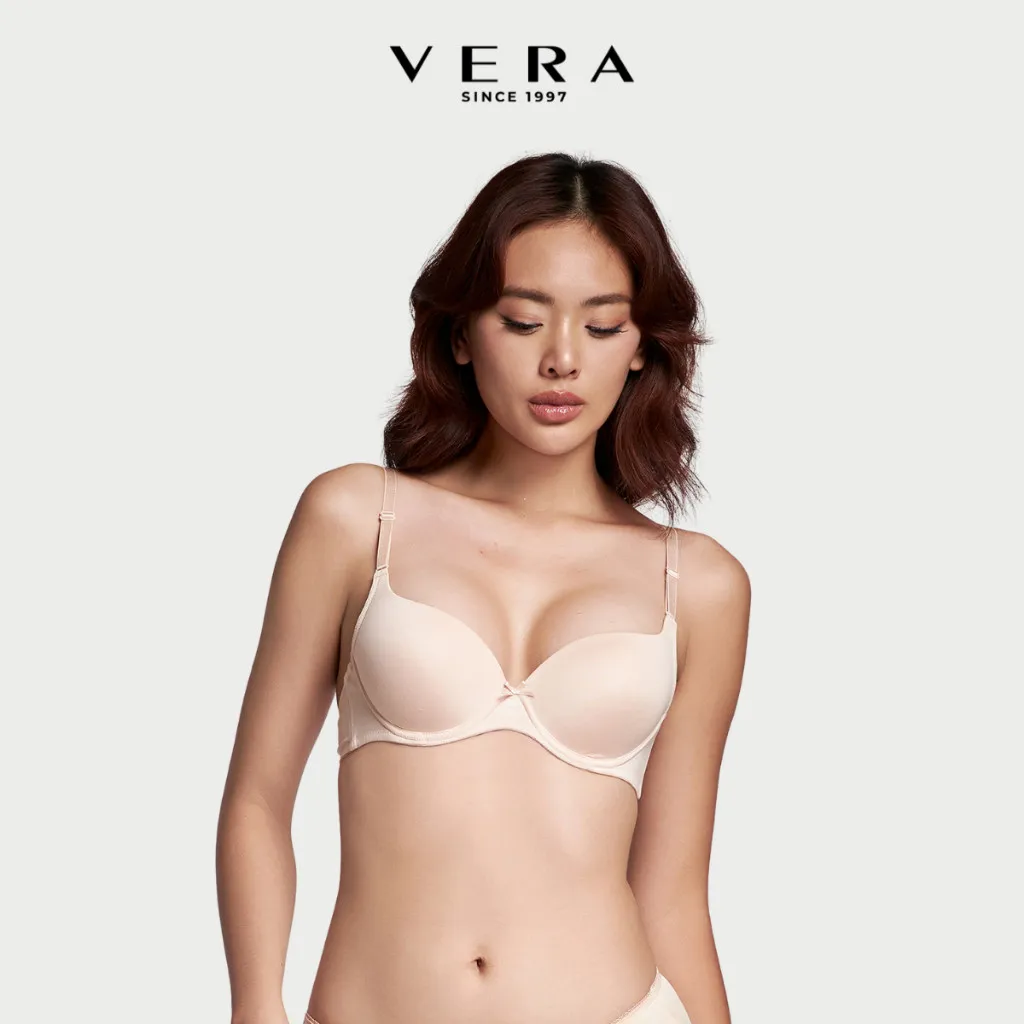 Ảnh Áo ngực cup 3/4 nữ Misaki microfiber trơn mút mỏng - M1049 1