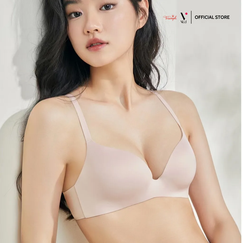 Áo Ngực Không Gọng VICCI AV.240: Nâng Đẩy Vòng 1 Quyến Rũ, Thoải Mái Cả Ngày