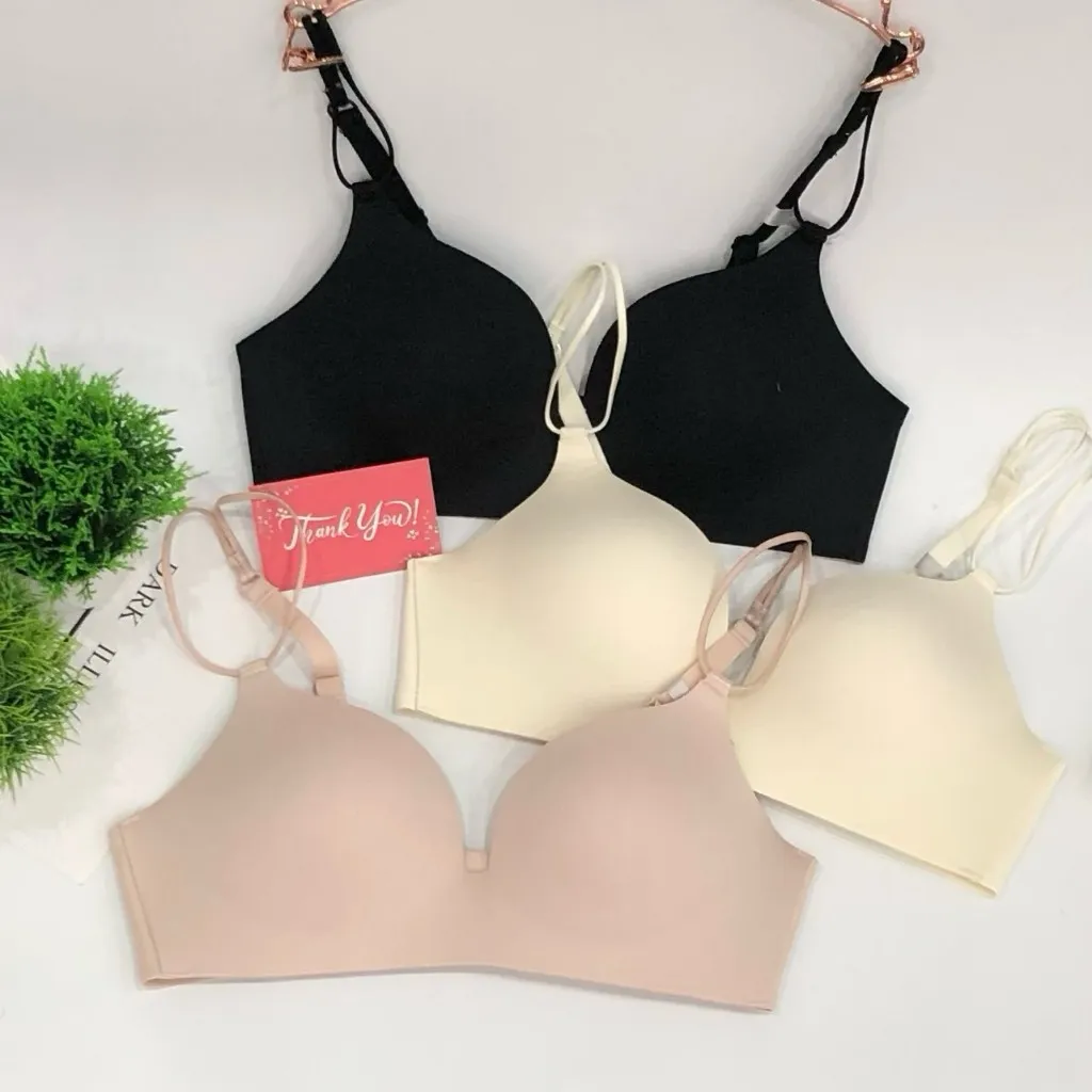 Ảnh Áo ngực không gọng nữ VICCI mút đúc dày 3cm không đường may nâng đẩy ngực cao cấp AV.240 nhiều màu 4